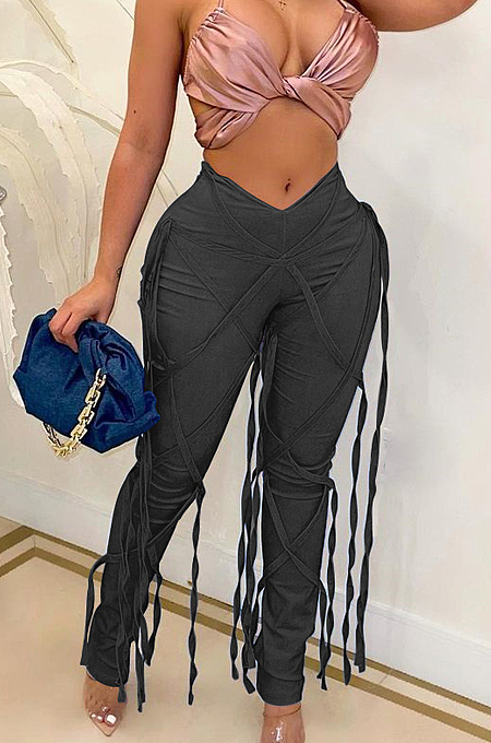 Fashion Cute Bind Rope Jeans MTY6522