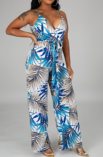 Fashion Sexy V Neck Sling Women Jumpsuit SMR10083 
