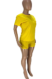 Euramerican Pure Color Casual Two-Piece WJ5211