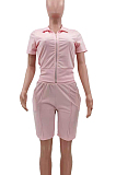 Fashion Sport Short Sleeve Shorts Two-Piece TK6175