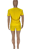 Euramerican Pure Color Casual Two-Piece WJ5211