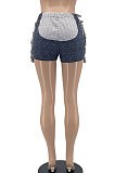 Leisure Positioning Printing Summer Colorful Pattern Women Tassel Shorts MLM9064