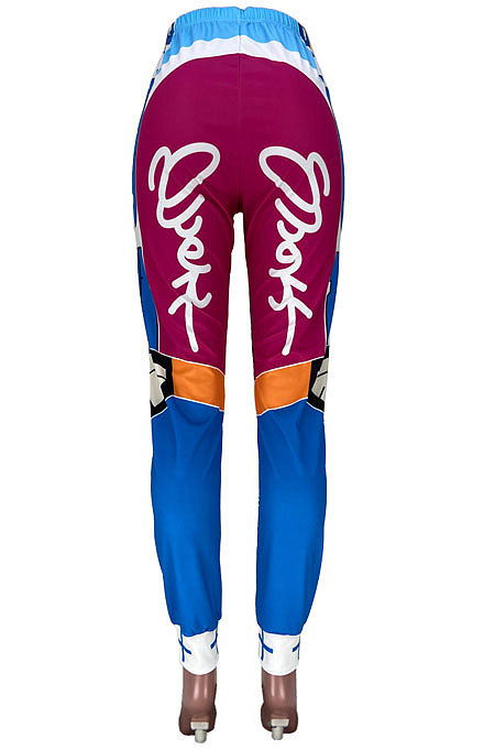 Trendy Casual Positioning Printing Pants MDF5200