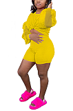 Cute Prue Color Joining Together Organza Two-Piece MTY6505