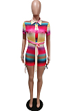 Euramerican Drawsting Knotted Strap Casual Jumpsuits F8358