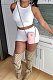 Trendy Pure Color Pit Bar Round Neck Bew Waist Cultivate Oen's Morality Vest Shorts Sets SM9179