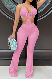 Night Club Sexy Sling Cutivate One's Morality Flare Jumpsuits QZ4338