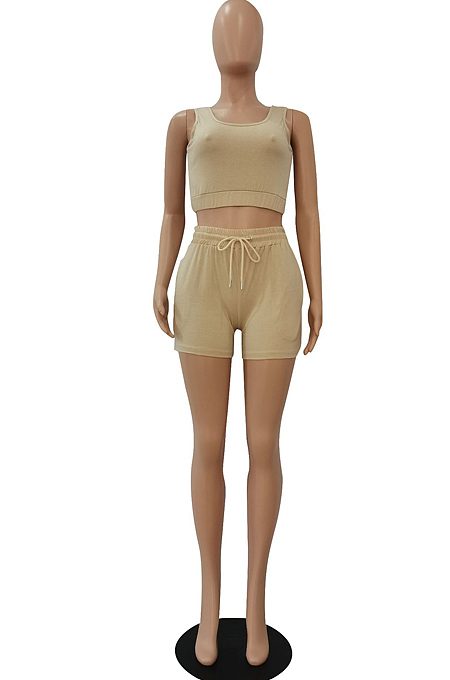 Euramerican Fashion Vest Sports Shorts Sets CM2133