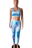Trendy Gradual Change Casual Sport Two-Pieces HM5199