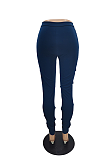 Euramerican Sexy Fashion Hole Medium Waist pure Pants MTY6509