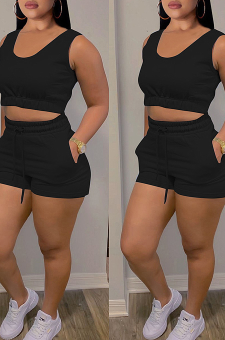 Euramerican Fashion Vest Sports Shorts Sets CM2133