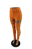 Euramerican Sexy Fashion Hole Medium Waist pure Pants MTY6509