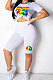 Euramerican Casual T Shirts Fifth Pants Two-Pieces HM5205