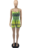 Euramerican Digital Print Sexy Sling Backless Dress YYF8211