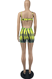 Euramerican Digital Print Sexy Sling Backless Dress YYF8211
