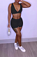 Fashion Casual Pure Color Sport Vest Short Sets TC076