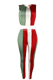 Casual Women Multi Spliced Pants Sets TL6577