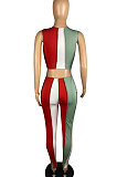 Casual Women Multi Spliced Pants Sets TL6577
