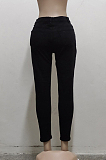 Fashion Stretch High Waist Cowboy Hole Tight Pants SMR2443