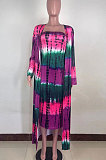 Sexy Bandeau Bra Skirt Coat Two-Pieces R6432