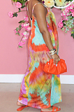 Euramerican Fashion Loose V Neck Sling Dress SMR10208_1