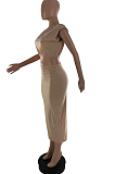 Fashion Summer Sleeveless Shoulder Pads Casual Two-Piece S6279