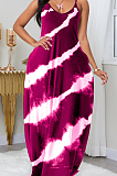 Euramerican Summer Fashion Loose V Neck Sling Dress SMR10158