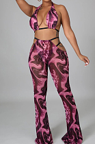 Night Club Summer Culitave One's Mouality Sexy Three-Piece LS6438