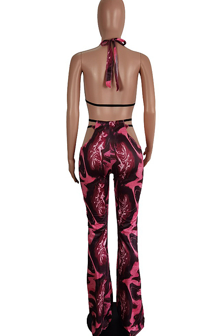 Night Club Summer Culitave One's Mouality Sexy Three-Piece LS6438