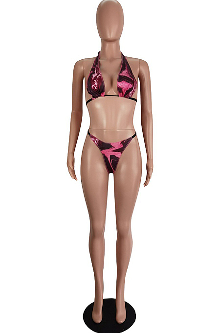 Night Club Summer Culitave One's Mouality Sexy Three-Piece LS6438