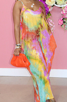 Euramerican Fashion Loose V Neck Sling Dress SMR10208_1