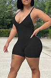 Euramerican Women Fashion Pit Bar Sling Jumpsuits MLL172