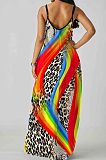 Euramerican Summer Fashion Loose V Neck Sling Dress SMR10201