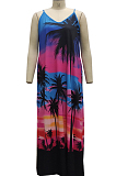 Euramerican Fashion Loose V Neck Sling Dress SMR10233