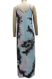 Euramerican Fashion Loose V Neck Sling Dress SMR10208_1