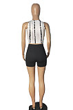 Printing Sleeveless Vest Shorts Sets RB3161