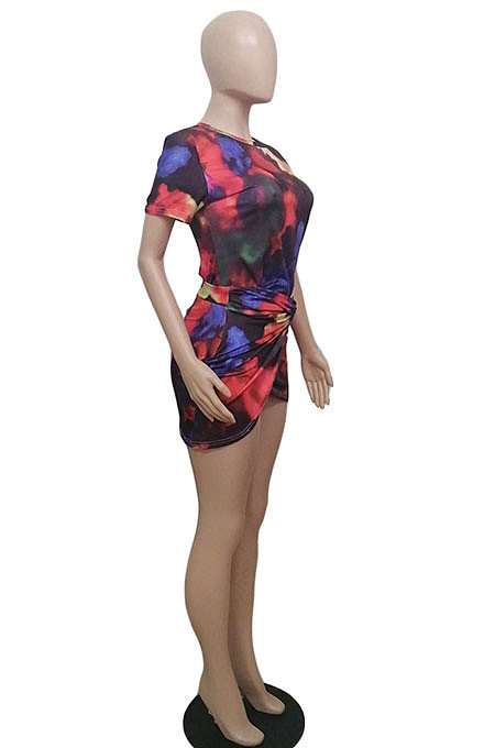 Tie Dye Printing Multi Skirts Two-Pieces DY6973