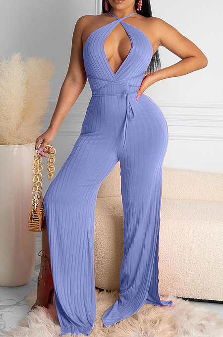 Fashion Casual Pit Bar Sexy Jumpsuits MMS8036