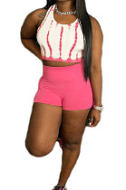 Printing Sleeveless Vest Shorts Sets RB3161