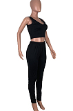Summer Casual Vest Long Pants Sports Two-Piece MMS8035