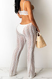 Perspective Sexy Lace Net Cloth Bodycon Jumpsuits Q840