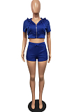 Fashion Casual Short Sleeve Shorts Sports Sets H1640 
