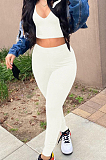 Summer Casual Vest Long Pants Sports Two-Piece MMS8035