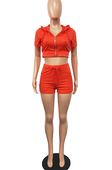 Fashion Casual Short Sleeve Shorts Sports Sets H1640 