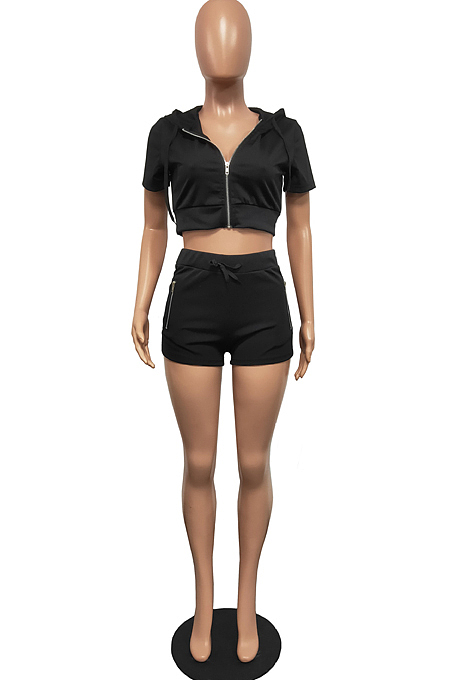 Fashion Casual Short Sleeve Shorts Sports Sets H1640 