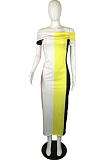 Euramerican Boat Neck Sexy Casual Tight Dress QY5060