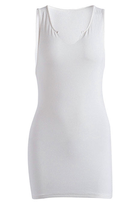 Condole Belt Vest Deep V Neck Cultivate One's Morality Sexy Mini Dress Q862