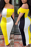 Euramerican Boat Neck Sexy Casual Tight Dress QY5060