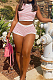 Fashion Pit Bar Stripe Casual Sports Two-Piece QSS5092