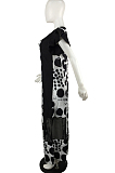 Fashion Casual Print Loose Long Dress QY0302